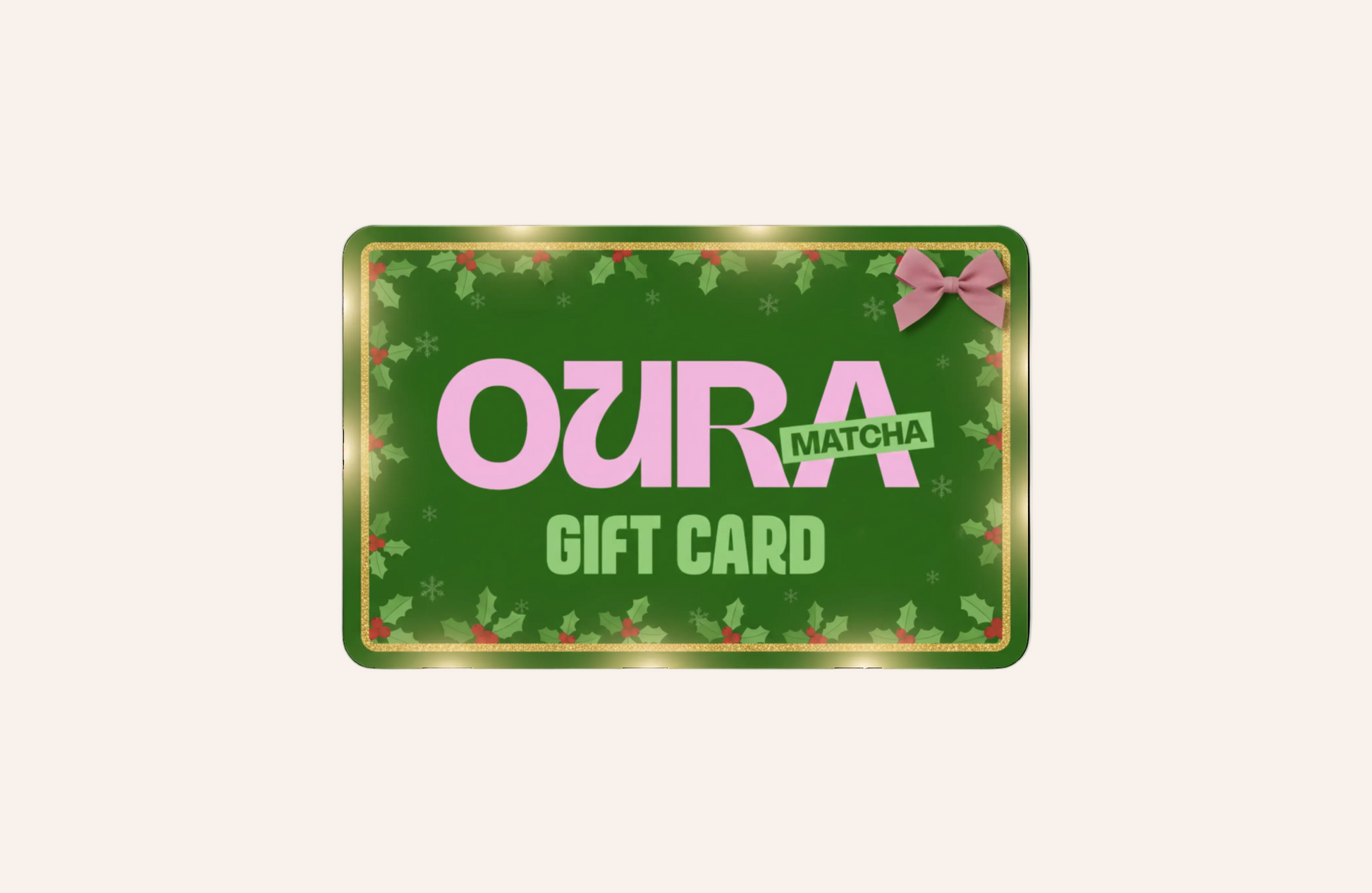 Oura Matcha e-Gift Card